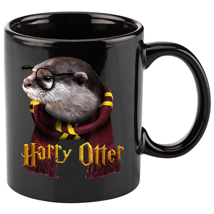 Harry Otter 11oz C Handle Ceramic Mug