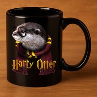 Harry Otter 11oz C Handle Ceramic Mug
