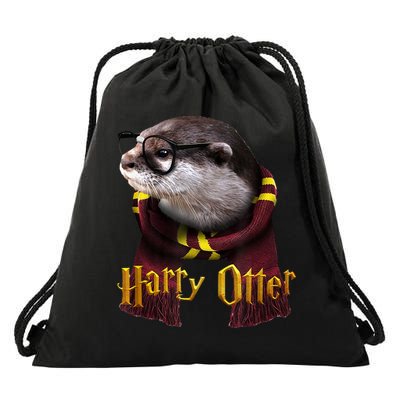 Harry Otter Drawstring Bag