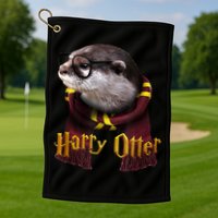 Harry Otter Golf Towel