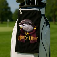 Harry Otter Golf Towel