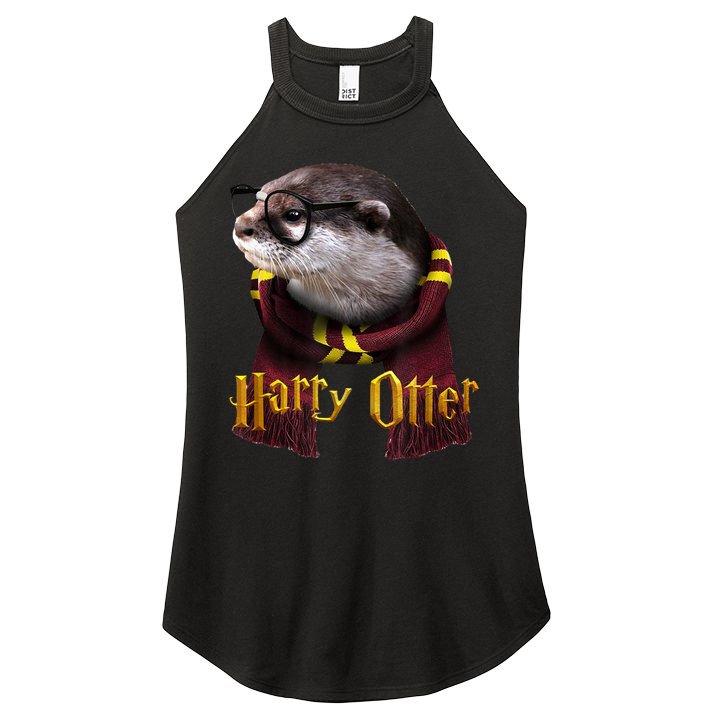 Harry Otter Women's Perfect Tri Rocker Tank