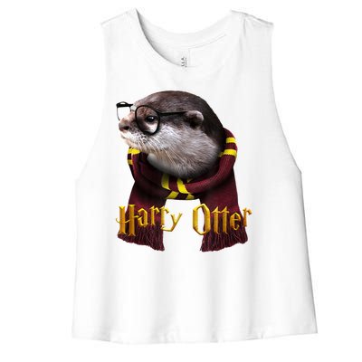 Harry Otter Women's Racerback Cropped Tank