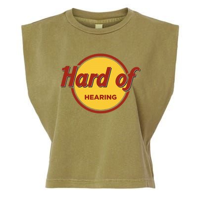 Hard Of Hearing Garment-Dyed Women's Muscle Tee