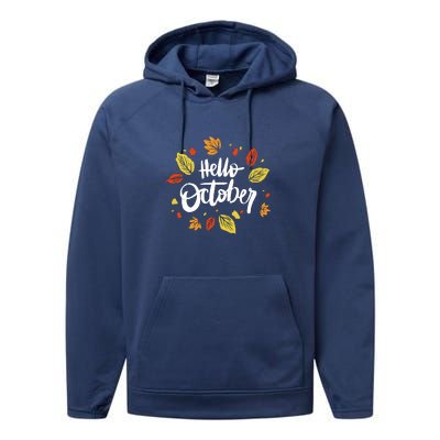 Hello October Performance Fleece Hoodie