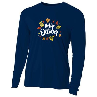 Hello October Cooling Performance Long Sleeve Crew