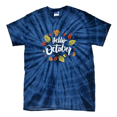 Hello October Tie-Dye T-Shirt