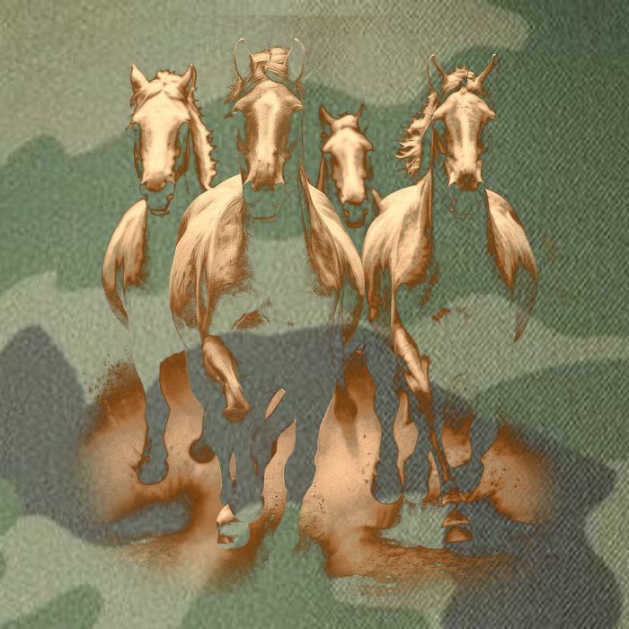 Herd Of Horses Legacy Tie Dye Trucker Hat