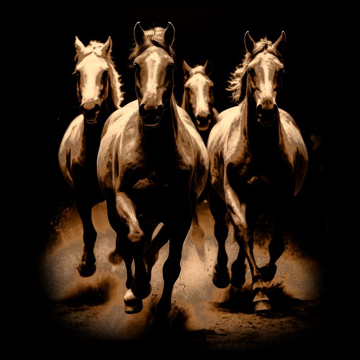 Herd Of Horses Sweatshirt
