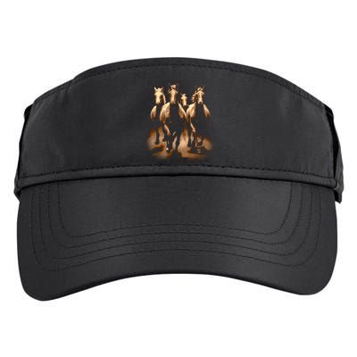 Herd Of Horses Adult Drive Performance Visor