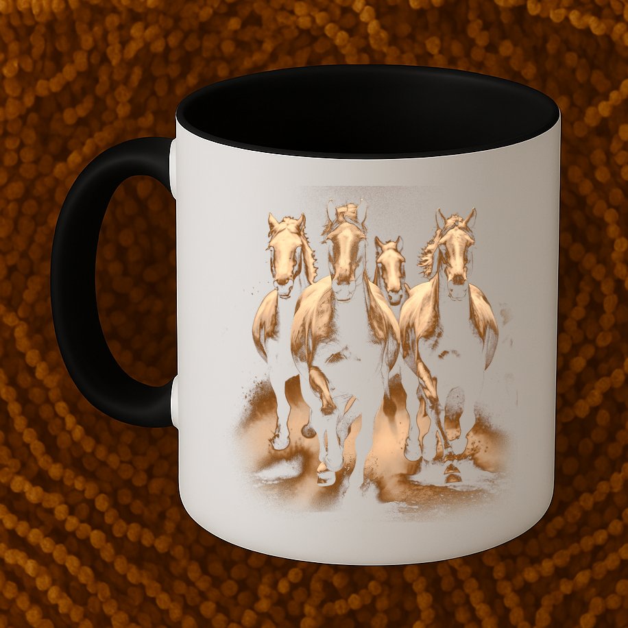 Herd Of Horses Mug