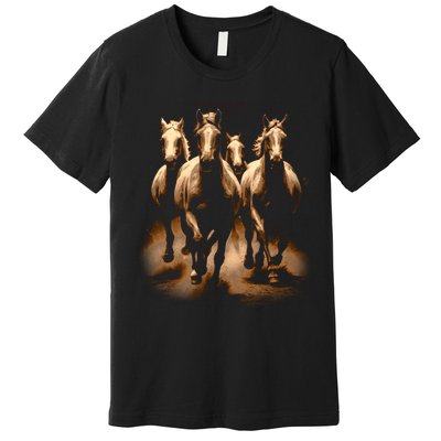 Herd Of Horses Premium T-Shirt