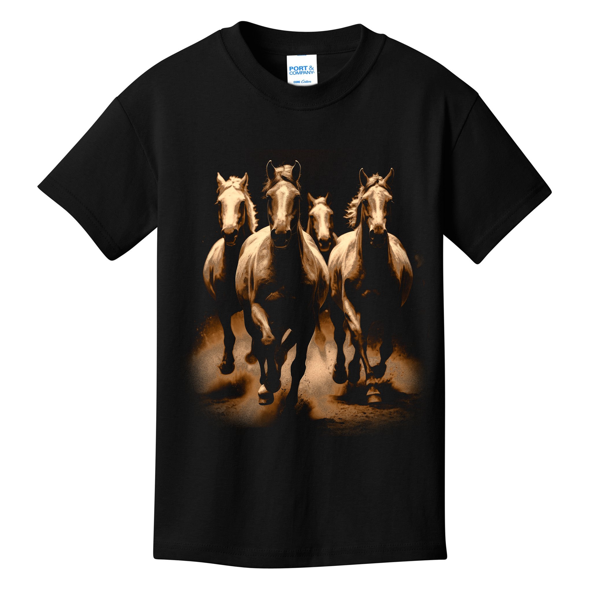 Herd Of Horses Kids T-Shirt