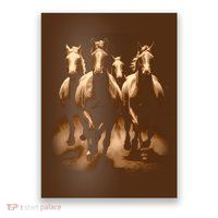 Herd Of Horses Poster