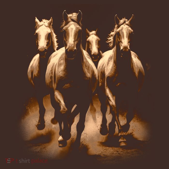 Herd Of Horses Poster