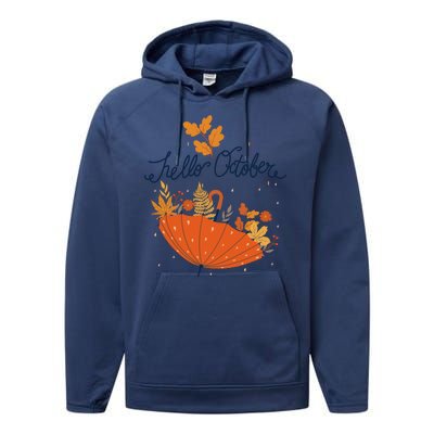 Hello October Performance Fleece Hoodie