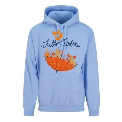 Hello October Unisex Surf Hoodie