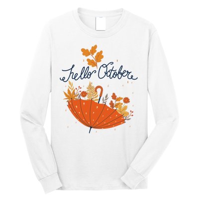 Hello October Long Sleeve Shirt