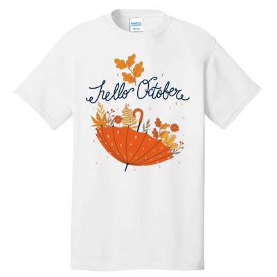 Hello October Tall T-Shirt