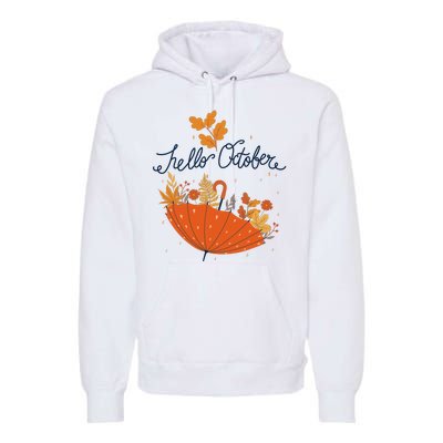 Hello October Premium Hoodie