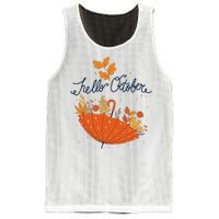 Hello October Mesh Reversible Basketball Jersey Tank