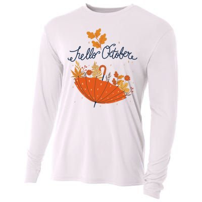 Hello October Cooling Performance Long Sleeve Crew