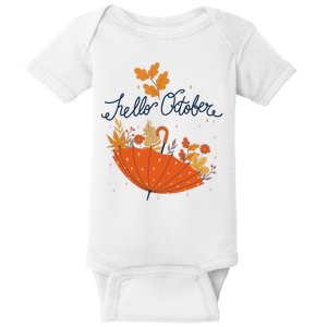 Hello October Baby Bodysuit