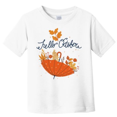 Hello October Toddler T-Shirt