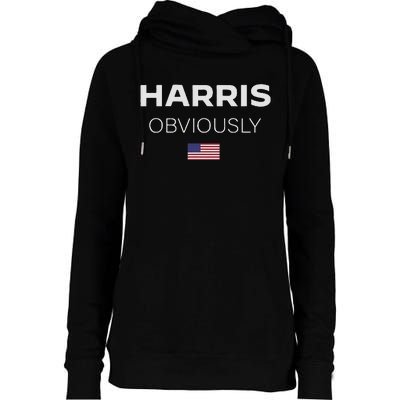 Harris Obviously Womens Funnel Neck Pullover Hood