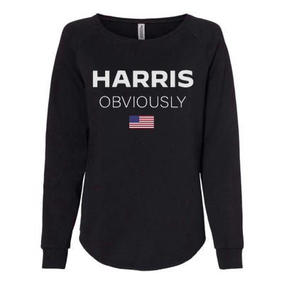 Harris Obviously Womens California Wash Sweatshirt