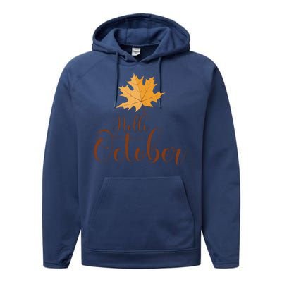 Hello October Performance Fleece Hoodie