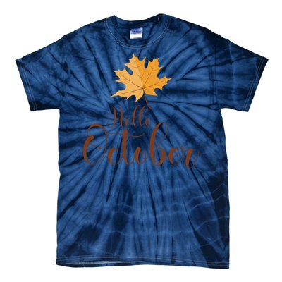 Hello October Tie-Dye T-Shirt