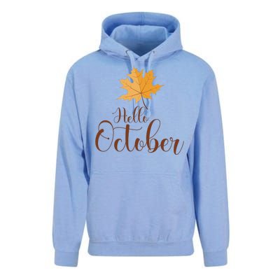 Hello October Unisex Surf Hoodie