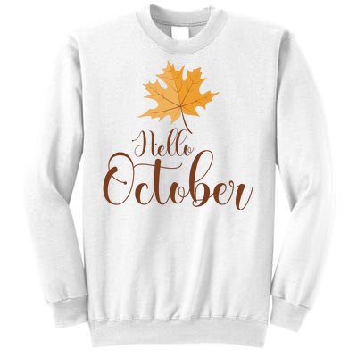 Hello October Sweatshirt