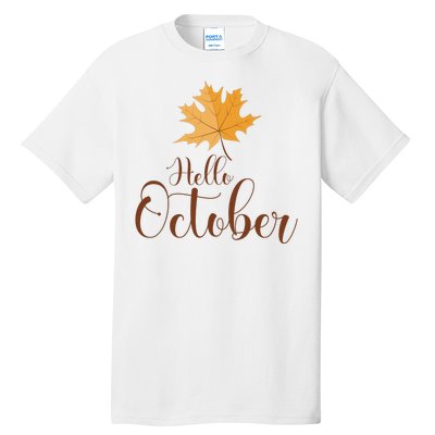 Hello October Tall T-Shirt