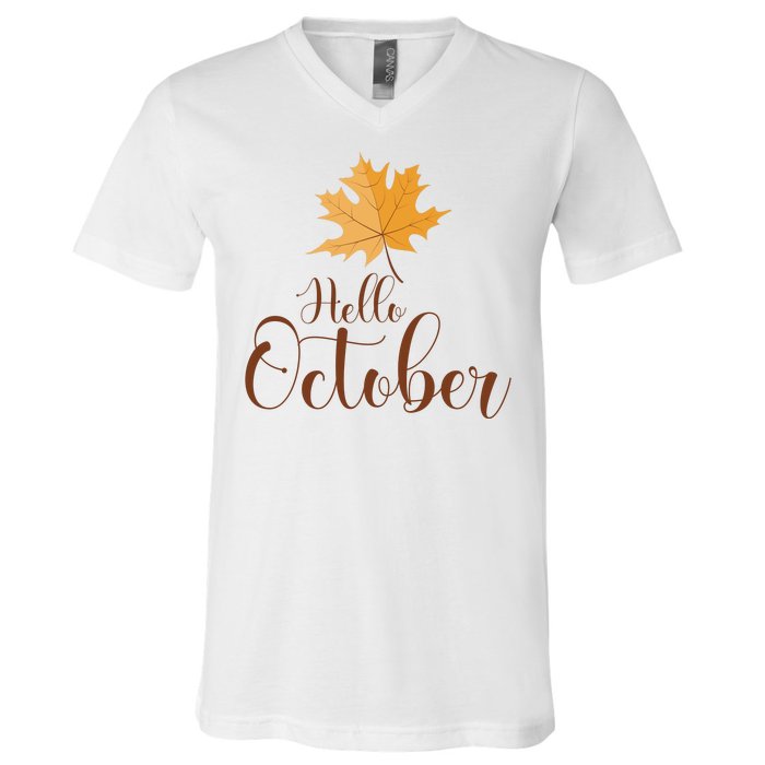 Hello October V-Neck T-Shirt