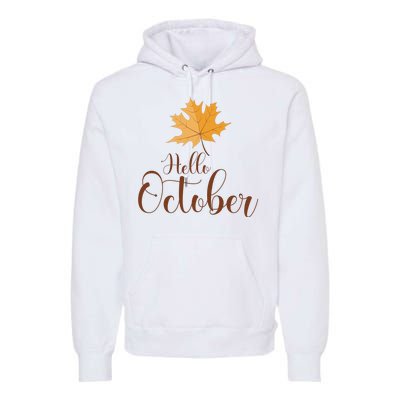 Hello October Premium Hoodie