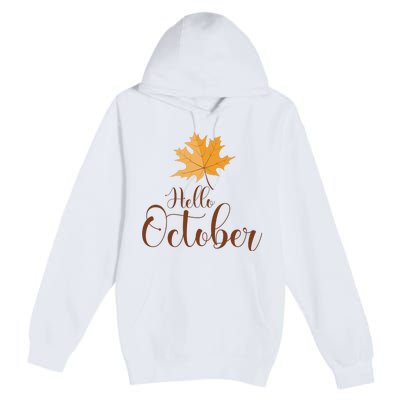 Hello October Premium Pullover Hoodie