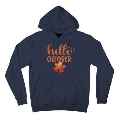 Hello October Tall Hoodie