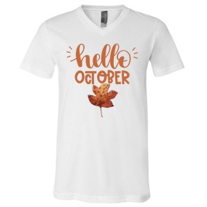 Hello October V-Neck T-Shirt