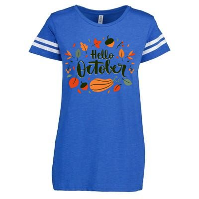 Hello October Enza Ladies Jersey Football T-Shirt