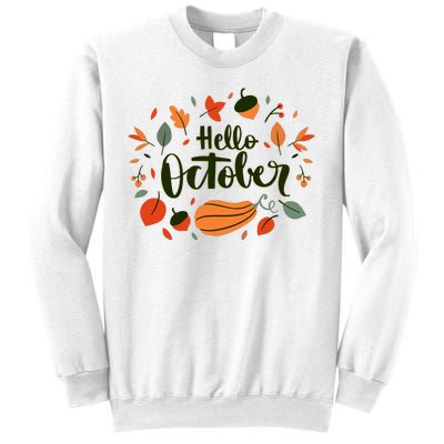 Hello October Sweatshirt