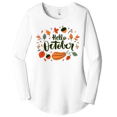 Hello October Women's Perfect Tri Tunic Long Sleeve Shirt