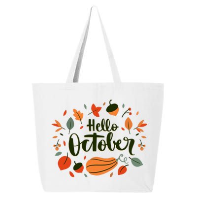 Hello October 25L Jumbo Tote