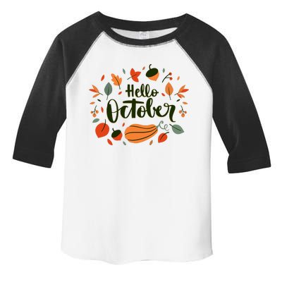 Hello October Toddler Fine Jersey T-Shirt