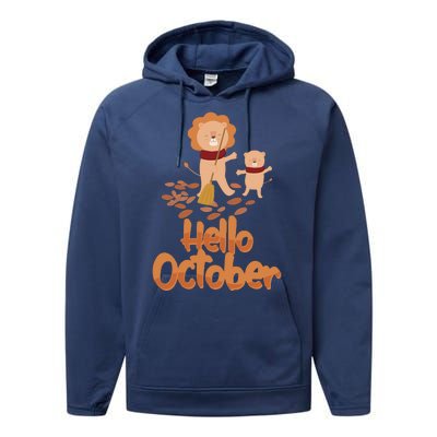 Hello October Performance Fleece Hoodie