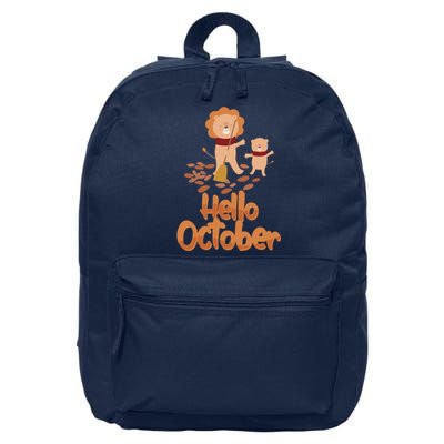 Hello October 16 in Basic Backpack