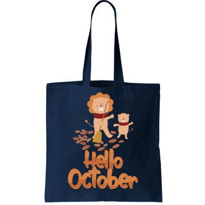 Hello October Tote Bag