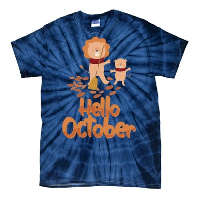 Hello October Tie-Dye T-Shirt