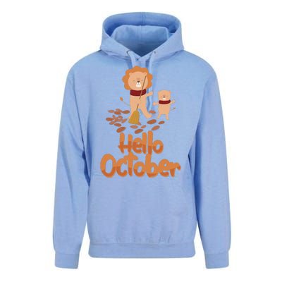 Hello October Unisex Surf Hoodie